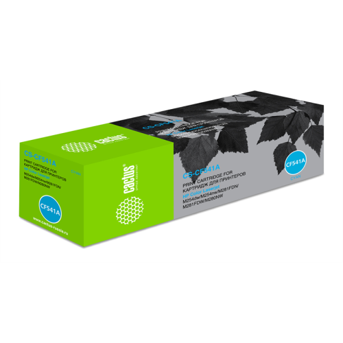 Cactus CS-CF541A CF541A голубой (1400стр.) для HP LJ M254dw/M280nw/M281fdn