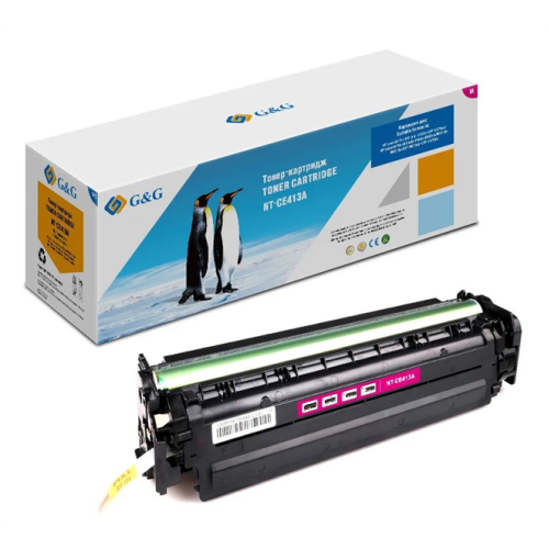 Cartridge G&G 305A для HP CLJ  M351/M375/M451/M475, с чипом (2600), пурпурный (аналог CE413A)