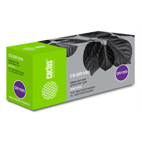 Cactus CS-DR1095 DR-1095 черный ч/б:10000стр. для DCP 1602/1602R, HL 1202/1202R Brother