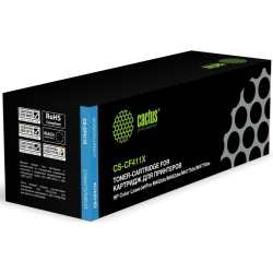 Cactus CS-CF411X CF411X голубой (5000стр.) для HP HP CLJ Pro M452dn/ M452dw/M477fdn/M477fdw