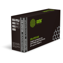 Cactus CS-CF214X CF214X черный (17500стр.) для HP LaserJet 700/M712