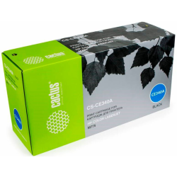 Cactus CS-CE340A CE340A черный (13500стр.) для HP CLJ M775