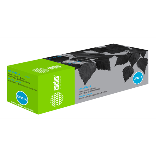 Cactus CS-CF401A CF401A голубой (1400стр.) для HP CLJ M252/252N/252DN/252DW/M277n/M277DW