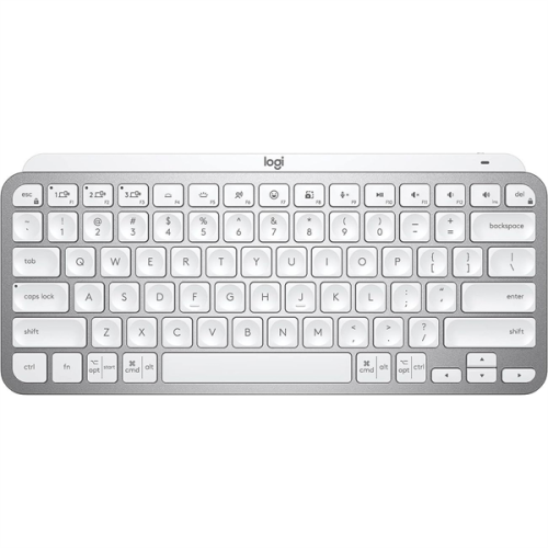 Logitech Wireless MX Keys Mini, Bluetooth, PALE GREY, 920-010502