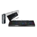 Gaming Keyboard MSI VIGOR GK20, Wired, membrane Keyboard with ergonomic keycaps and wrist rest.  12 Key Anti-ghosting Capability. Water Resistant (spill-proof), Static multi-colour backlighting, Black