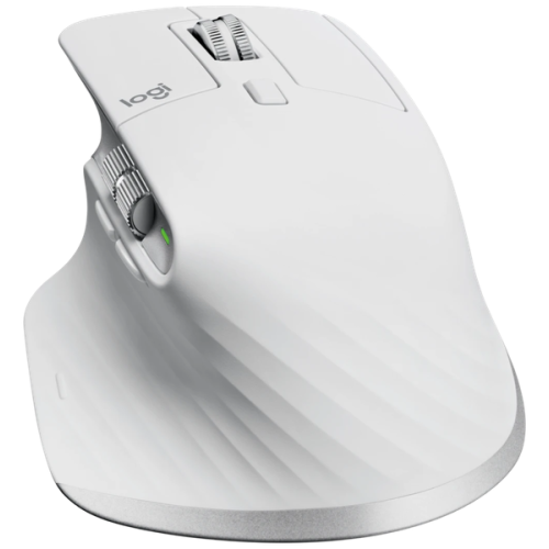 Logitech Wireless MX Master 3S Mouse, PALE GREY, [910-006560]