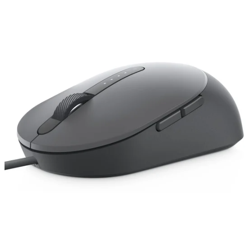 Dell Mouse MS3220 Wired; Laser; USB 2.0; 3200 dpi; 5 butt; Titan Gray