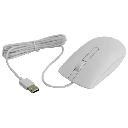 Dell Mouse MS116 Wired; USB; optical; 1000 dpi; 3 butt; White