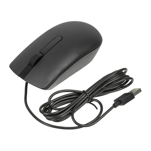 Dell Mouse MS116 Wired; USB; optical; 1000 dpi; 3 butt; Black