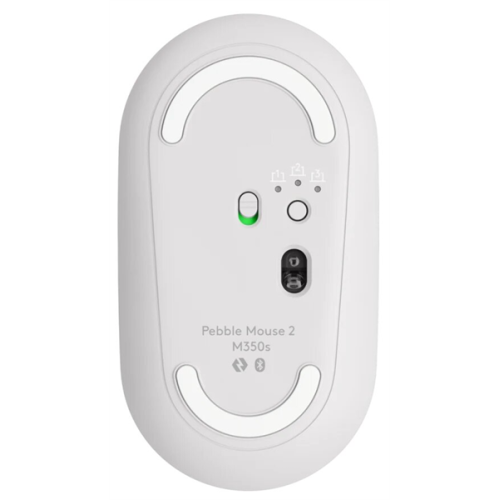 Logitech Wireless Mouse Pebble 2 M350s, Bluetooth, WHITE, [910-007013]