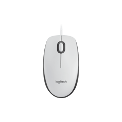 Logitech Mouse M100, White, USB, 1000dpi, [910-006764]