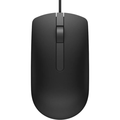 Dell Mouse MS116 Wired; USB; optical; 1000 dpi; 3 butt; Black