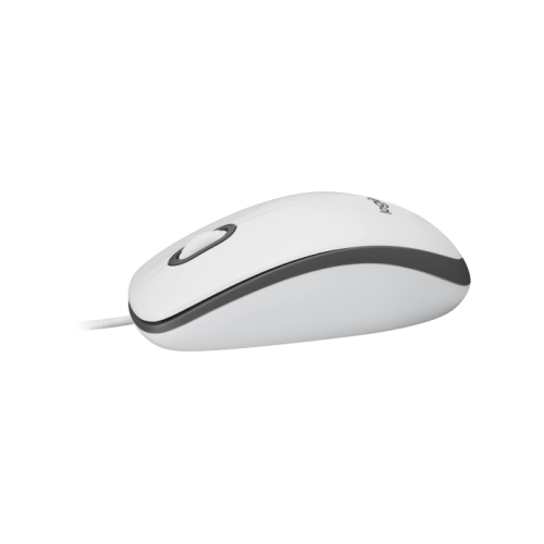 Logitech Mouse M100, White, USB, 1000dpi, [910-006764]
