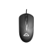 БЕШТАУ Мышь компьютерная проводная М100РУ Две кнопки и колесо прокрутки, USB, 1200 точек на дюйм, 1,8м, черная МИНПРОМТОРГ (МПТ)