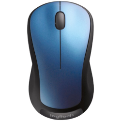 Logitech Wireless Mouse M310, Black/Blue, [910-005248]