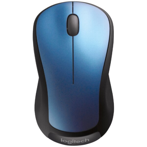Logitech Wireless Mouse M310, Black/Blue, [910-005248]