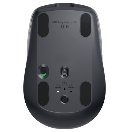 Logitech Wireless MX Anywhere 3S Mouse, 200-8000dpi, Bluetooth, Graphite [910-006929]
