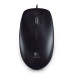 Logitech B100 Optical Mouse, USB, 1000dpi, Black, [910-003357]