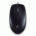 Logitech B100 Optical Mouse, USB, 1000dpi, Black, [910-003357]