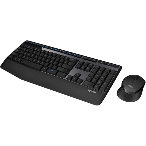 Logitech Wireless Desktop MK345 (Keybord&mouse), Black, [920-008534]