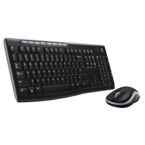 Logitech Wireless Desktop MK270 (Keybord&mouse), Black, [920-004518]