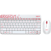 Logitech Wireless Desktop MK240 (Keybord&mouse), USB, White, [920-008212]