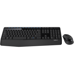 Logitech Wireless Desktop MK345 (Keybord&mouse), Black, [920-008534]