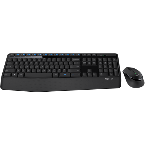 Logitech Wireless Desktop MK345 (Keybord&mouse), Black, [920-008534]