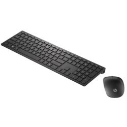Keyboard and Mouse HP Pavilion Wireless 800 (Black) cons