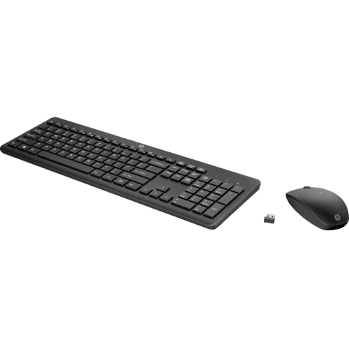 Keyboard and Mouse HP 230 Wireless Combo RUSS cons