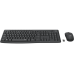 Logitech Wireless Desktop MK295 (Keybord&mouse), USB, SilentTouch, Black, [920-009807]
