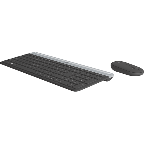Logitech Wireless Desktop MK470 (Keybord&mouse), Black, [920-009206]
