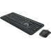 Logitech Wireless Desktop MK540 (Keybord&mouse), Black, [920-008686]