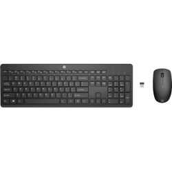 Keyboard and Mouse HP 230 Wireless Combo RUSS cons