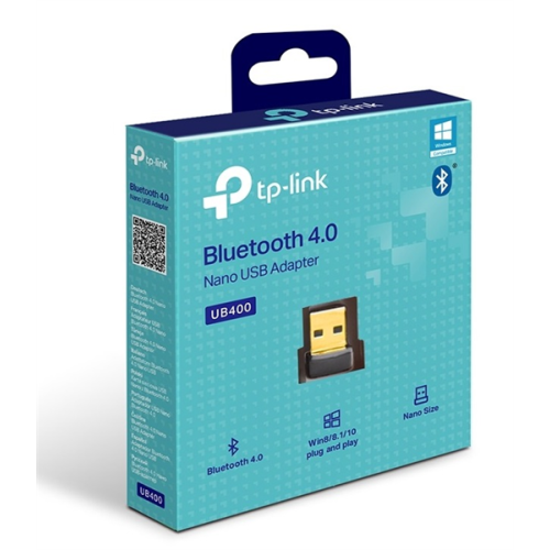 TP-Link UB400, Bluetooth 4.0 Nano USB-адаптер, USB 2.0