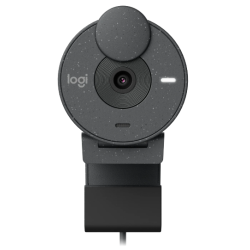 Logitech Webcam Brio 300, 1920x1080, GRAPHITE, защитная шторка, USB-C, [960-001436]