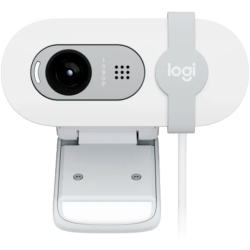 Logitech Webcam Brio 100, 1920x1080, OFF-WHITE, защитная шторка, [960-001617]