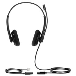YEALINK YHS34 Lite Dual Дуо, Проводная, HD звук, QD, RJ9, шт