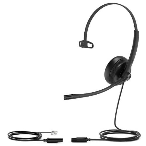 YEALINK YHS34 Mono Моно, Проводная, HD звук, QD, RJ9, шт