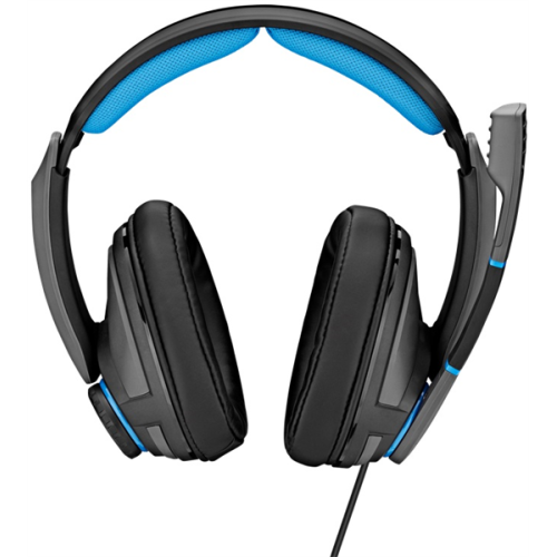 EPOS / Sennheiser Gaming Headset GSP 300, Stereo, 2x3.5 mm / 1x3.5mm(PCV 05 Combo Audio Adaptor), Closed-back, Black-Blue [1000238]