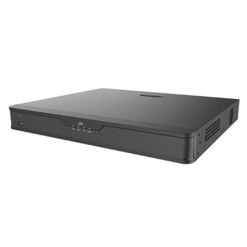 Uniview Видеорегистратор IP 9-ти канальный 4K; Входящий поток на запись до 320Мбит/с; Поддерживаемые форматы сжатия: Ultra 265/H.265/H.264; Запись: разрешение до 4K; HDD: 2 SATA3 до 6Тб; декодирование