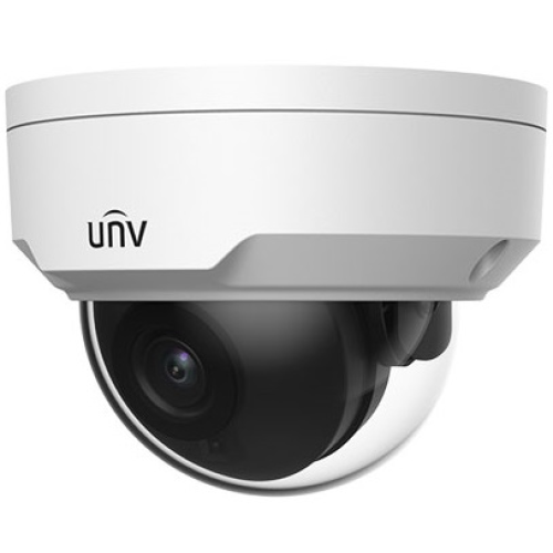 Uniview Видеокамера IP купольная антивандальная, 1/2.8