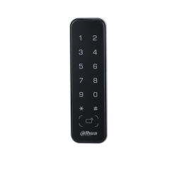 DAHUA Влагозащищенный считыватель карт доступа и клавиатура ввода;Доступ по картам и паролю;Интерфейс подключения RS-485/Wiegand;Защита от вскрытия корпуса, IP66;Mifare 1 K (13.56МГц); Питание DC