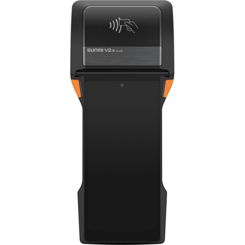 SUNMI V2s PLUS EN w/o GMS (MT8768, 6.22HD+, 3+32G, NFC, 2M+13M Camera, Scanner, EU 4G, 80 Label Printer,5V2A EU Adapter)