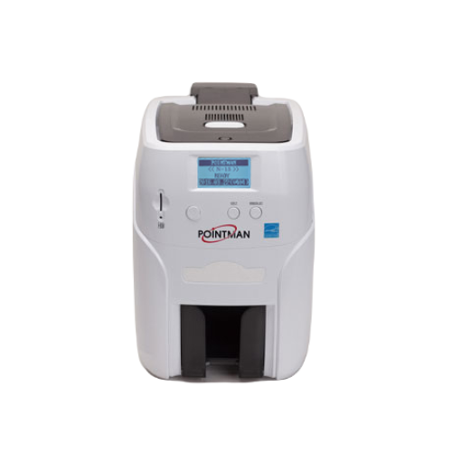 Pointman Nuvia N15, односторонний, лоток подачи на 100 карт, приемный на 50 карт, USB2.0 (High-Speed), RS-232, Built in 10/100 Ethernet, ЖК дисплей