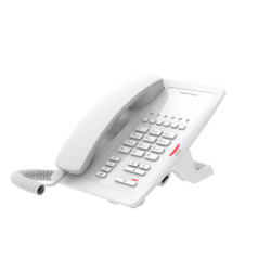 Fanvil Гостиничный IP телефон белый, 2 порта 10/100 Мбит, PoE, сменные панели логотипов, без дисплея,wi-fi