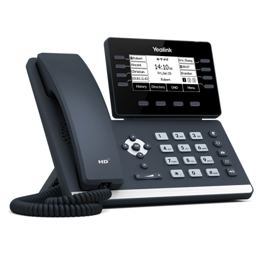 YEALINK SIP-T53, 12 аккаунтов, USB, GigE, без БП, шт