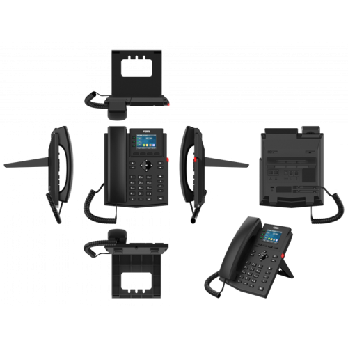 Fanvil X303 2xEthernet 10/100, LCD 320x240, 2,4 Color display, 6 Parties conference, 3 Line Key, HD voice, 4 SIP Line, Opus+IPV6, PSU