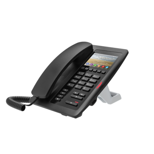 Fanvil Гостиничный IP телефон, 2 порта 10/100 Мбит, PoE, цветной дисплей,  wi-fi