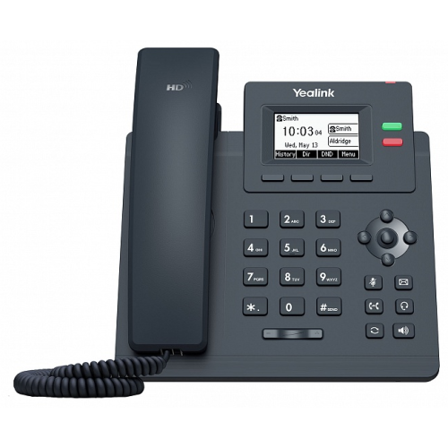 YEALINK SIP-T31P,  2 аккаунта, PoE, без БП, шт